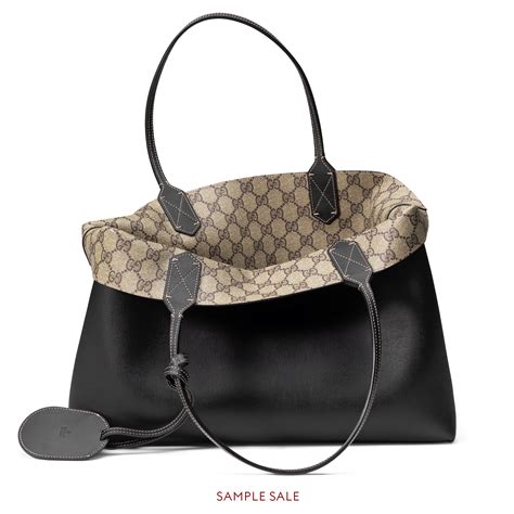 gucci signature black bag|Gucci tote bags for sale.